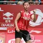 Ganda campuran Indonesia Riky Widianto/Richi Puspita Dili melangkah ke babak kedua Total BWF World Championships 2015 di Istora Senayan, Jakarta, Selasa (11/8/2015). (Liputan6.com/Badmintonindonesia.org)