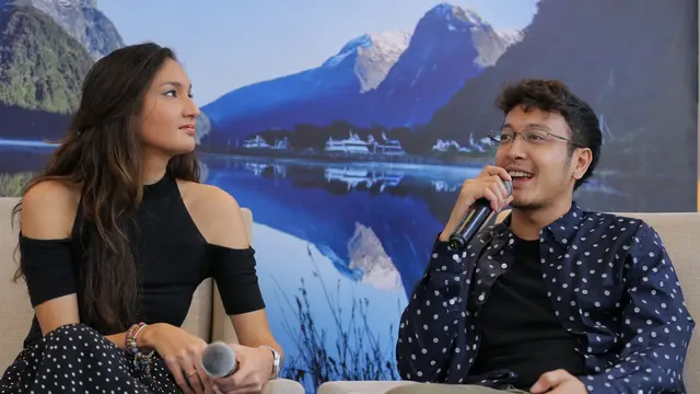 [Fimela] Nadine Chandrawinata dan Dimas Anggara