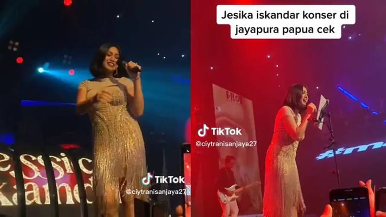 7 Potret Jessica Iskandar Manggung di Jayapura, Dikalungin Duit Saweran