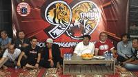Syukuran HUT ke-90 Persija, Rabu (28/11/2018). (Bola.com/Benediktus Gerendo Pradigdo)