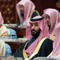 Putra mahkota Saudi, Mohammed bin Salman. (Foto: Bandar al-Jaloud / Istana Kerajaan Saudi / AFP)