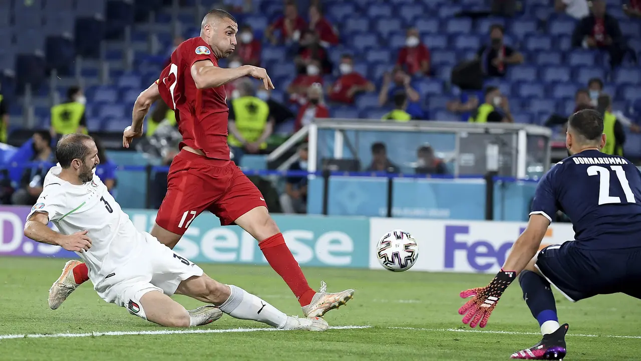 Foto Piala Eropa: Duet Maut Immobile-Insigne, Italia Gulung Turki di Pertandingan Pembuka Euro 2020