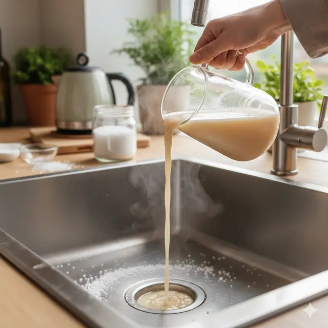 Lifehack Rumah Tangga Pakai Air Garam (Foto: Gemini AI)