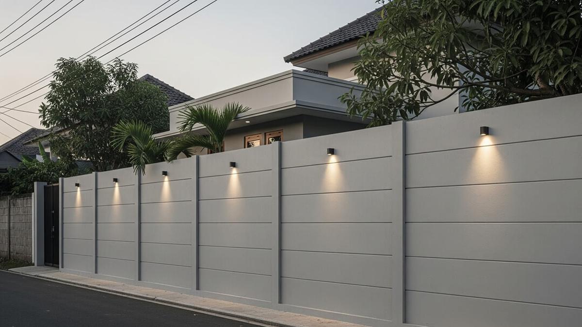 7 Model Pagar Rumah Tinggi yang Tetap Terlihat Elegan dan Tidak Membuat Hunian Terkesan Tertutup