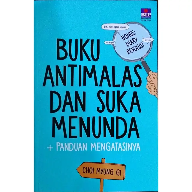 Buku Antimalas dan Suka Menunda