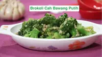 Brokoli cah bawang putih, resep sederhana untuk menu sahur sehat Anda. (dok. Masak.tv/Dinny Mutiah)