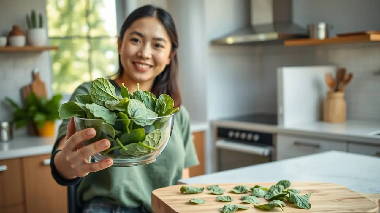 resep keripik bayam