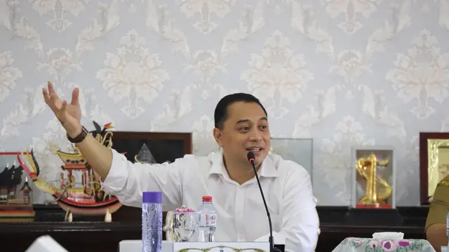 Wali Kota Surabaya Eri Cahyadi. (Dian Kurniawan/Liputan6.com)