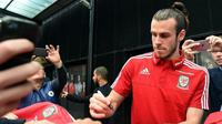 Gelandang tim nasional Wales, Gareth Bale. (AFP/Paul Ellis)