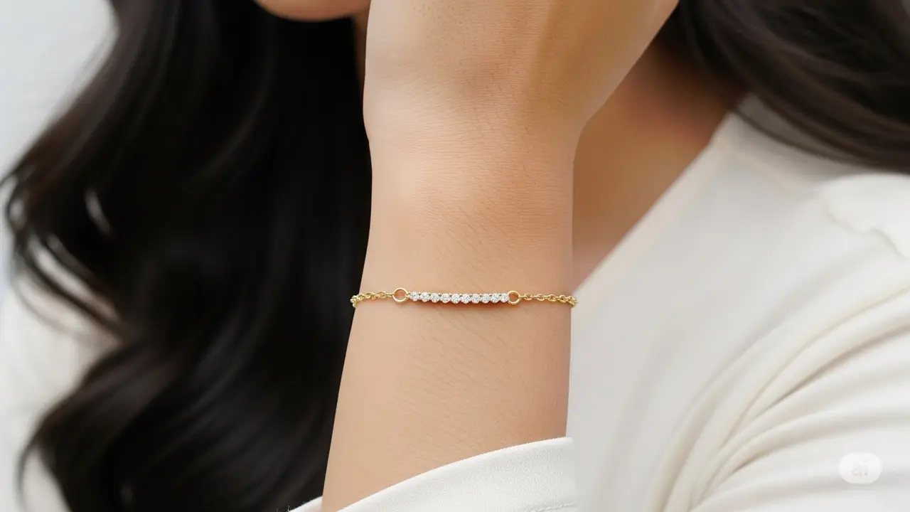 Model Gelang Emas 2 Gram Dewasa. Foto: Gemini