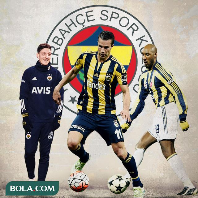 Fenerbahce - Mesut Ozil, Robin van Persie, Nicolas Anelka