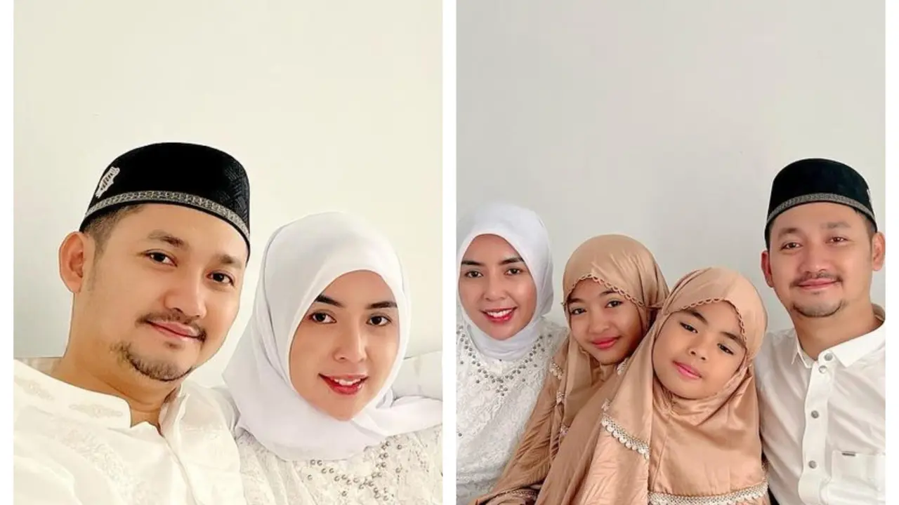 Potret Angga Wijaya Rayakan Idul Adha Perdana dengan Istri Baru, Curi Perhatian