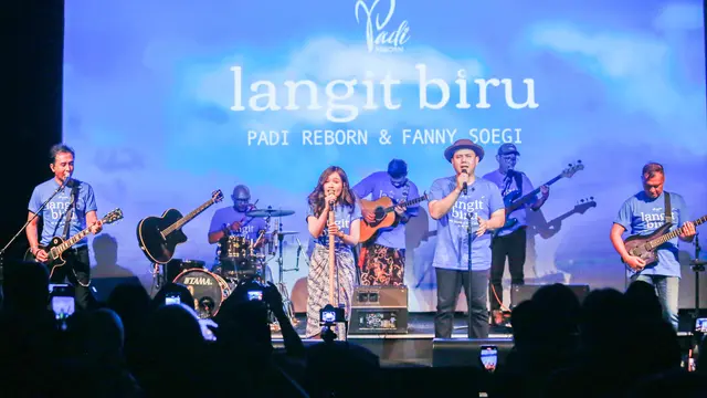 Padi Reborn berkolaborasi dengan Fanny Soegi di single Langit Biru (Istimewa)