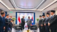 Pertemuan Presiden Prabowo Subianto dengan Perdana Menteri (PM) Republik Demokratik Rakyat Laos, Sonexay Siphandone. Keduanya sepakat  menjalin kerja sama di berbagai sektor potensial, termasuk mineral, pertanian, dan pupuk. (Dok: Setpres)