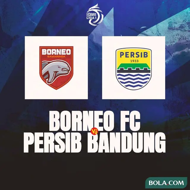 Liga 1 - Borneo FC Vs Persib Bandung