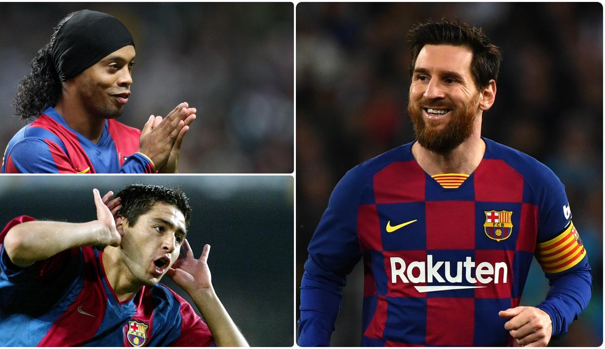 Foto Lionel Messi Dan Pengguna Nomor Punggung 10 Di Barcelona
