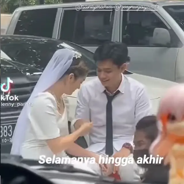 6 Potret Rayn Wijaya dan Ranty Maria Pakai Baju Pengantin, Didoakan Segera Menikah