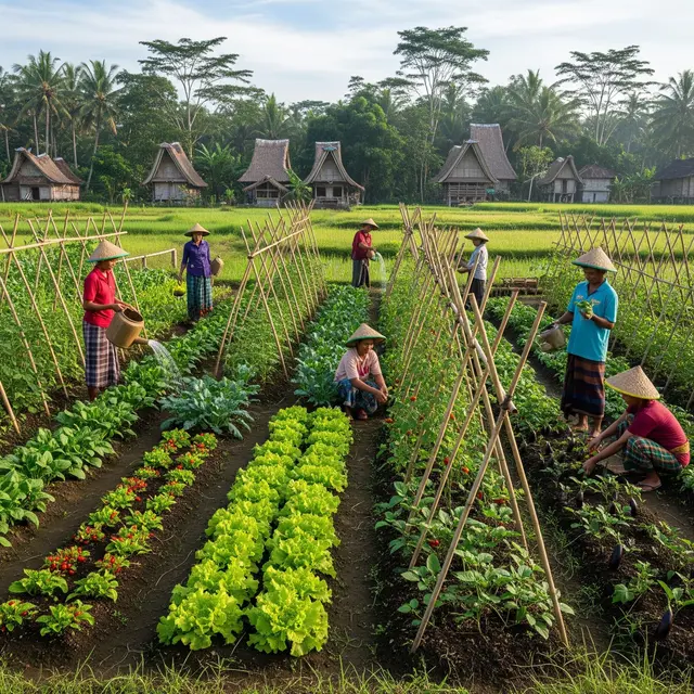 9 Ide Kebun Bersama untuk Program Desa Mandiri Pangan, Inovatif dan Berkelanjutan