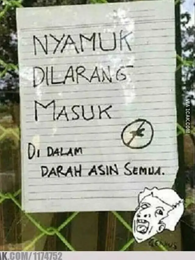 6 Tulisan Hewan Dilarang Masuk Ini Absurd Banget, Kocak