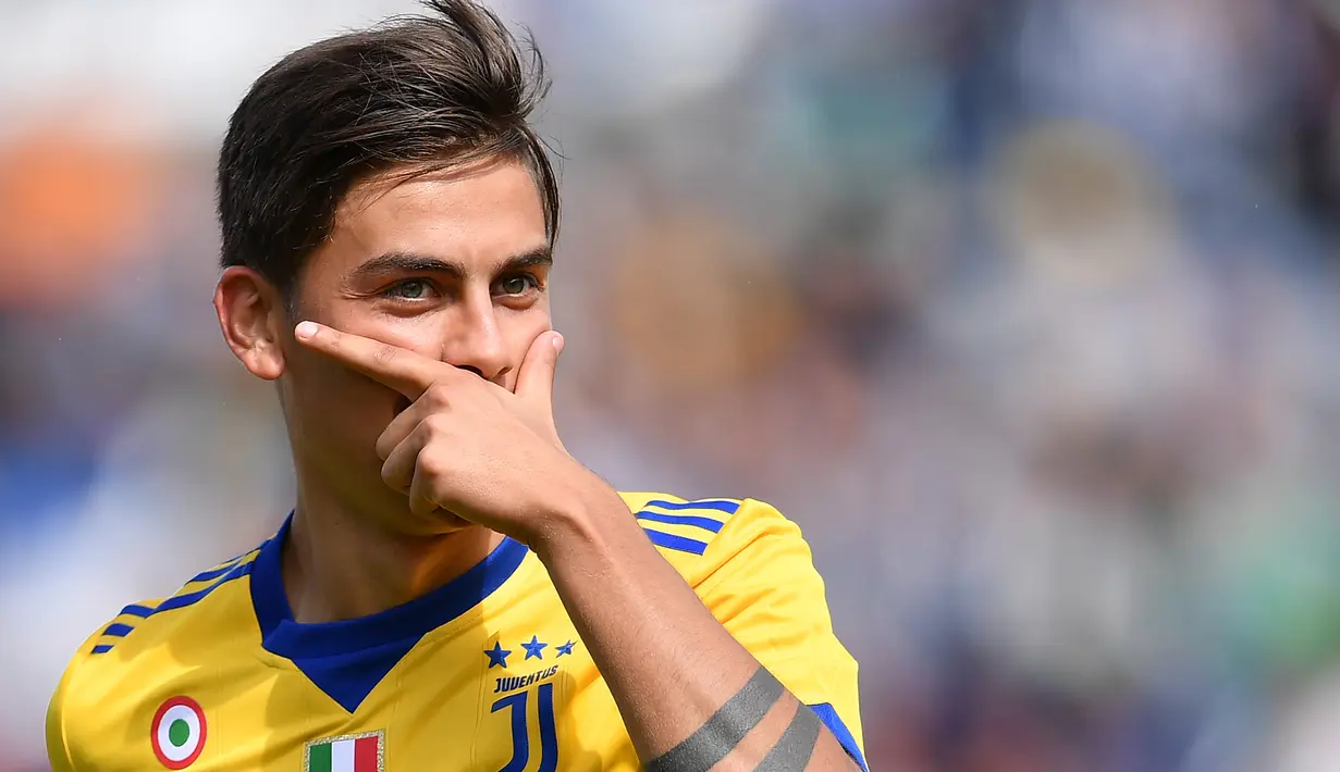2. Paulo Dybala (Juventus) - 10 Gol (1 Penalti). (AFP/Marco Bertorello)