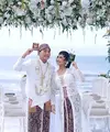Momen sakral akad nikah ini dibagikan Nabila Maharani di Instagram-nya. [Foto:IG/nabilaamw/alleyyaweddingcenter].