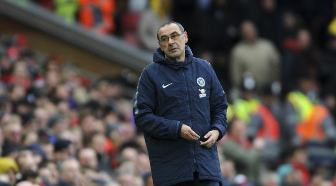 Image result for Teriakan Ini Bikin Maurizio Sarri Sakit Hati dan Bulat Tinggalkan Chelsea
