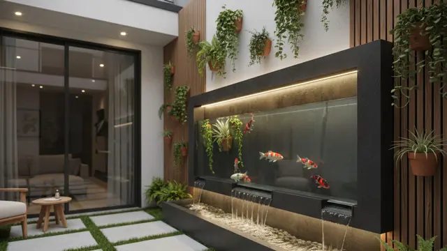 7 Desain Kolam Ikan Estetik di Teras Rumah 2025, Bikin Hunian Makin Asri dan Menenangkan