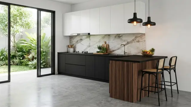 Model Dapur Cantik dan Elegan