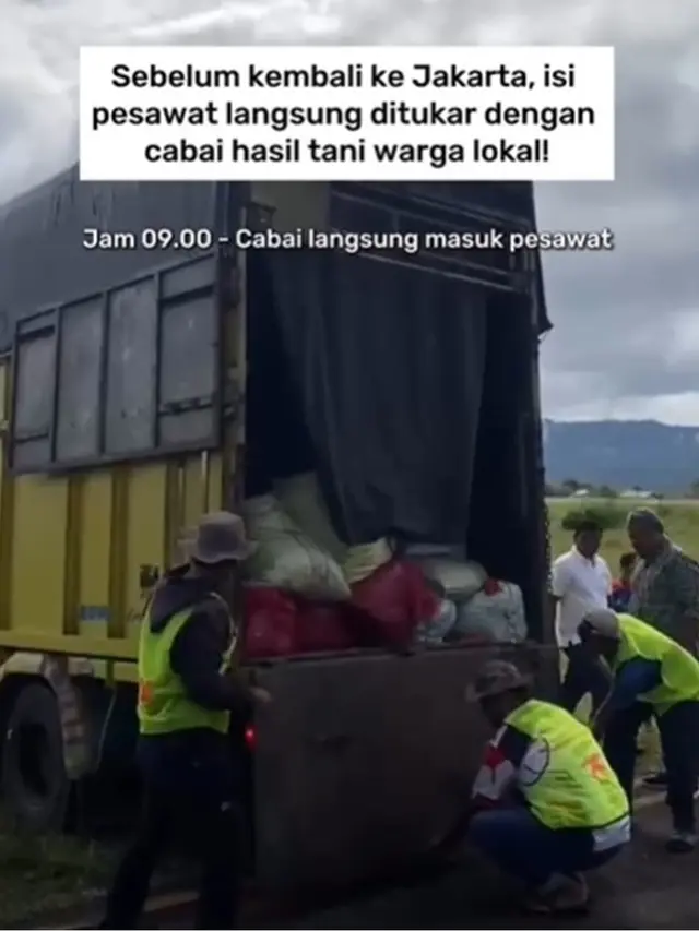 6 Potret Aksi Ferry Irwandi Kirim Cabai Aceh ke Jakarta, Jadi Jembatan Ekonomi
