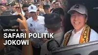 Lanjutkan Safari Politik di Lampung, Jokowi Blusukan ke Sentra Kuliner Maliosewu