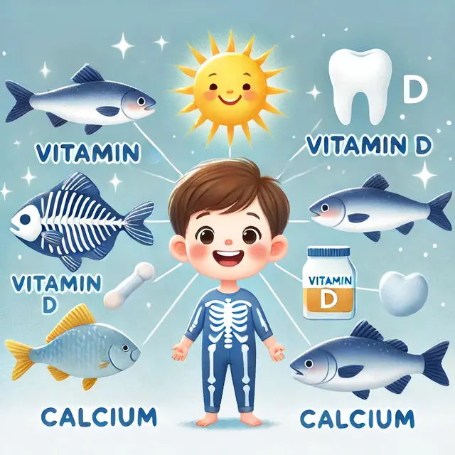 3. Vitamin D untuk Kesehatan Tulang