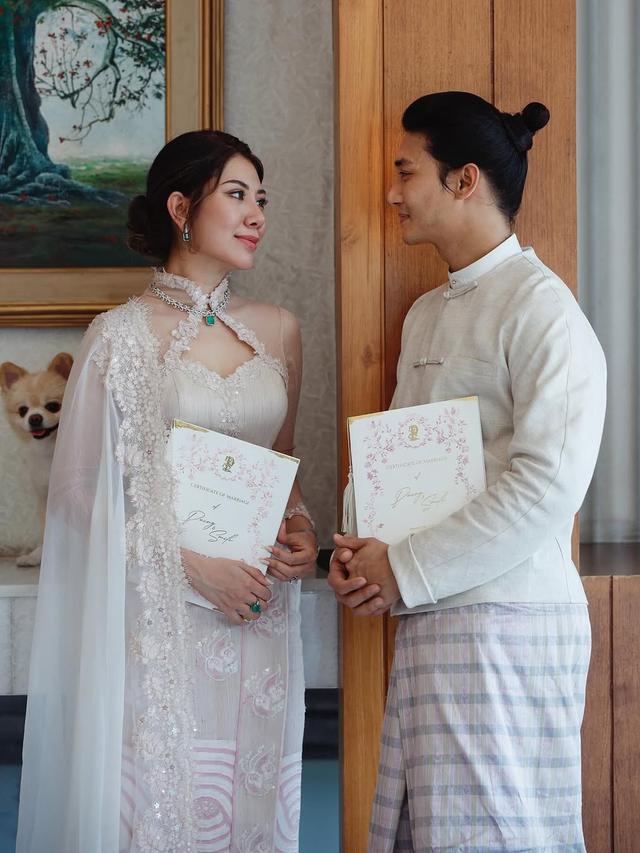 9 Potret Pernikahan Paing Takhon Eks Biksu Myanmar, Menikahi Putri Raja Minyak