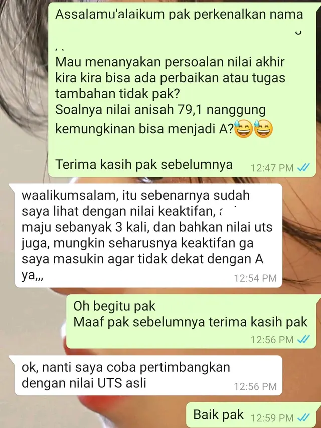 6 Chat Pamer Nilai Ujian Ini Bikin Elus Dada