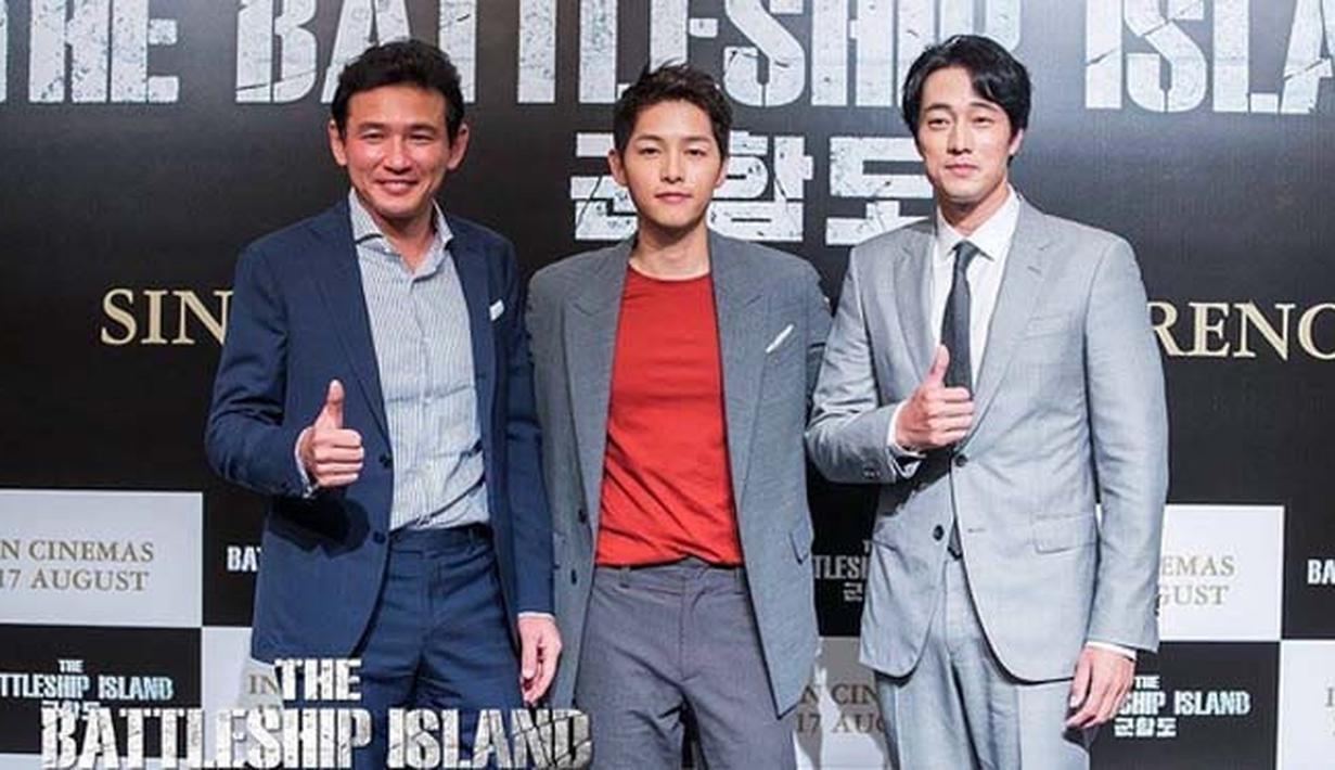 Mendekati hari pernikahannya, Song Joong Ki  baru saja merampungkan film terbarunya yang berjudul The Battleship Island. Film yang mesngisahkan Perang Dunia (PD) II ini akan segera memasuki wilayah Eropa. (Instagram/songjoongkionly)