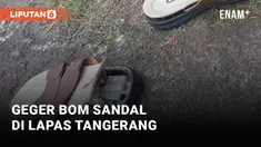 Kepanikan sempat terjadi di area Lembaga Permasyarakatan Wanita dan Anak Tangerang. Rabyu (29/6) malam ditemukan benda mirip sandal bom.