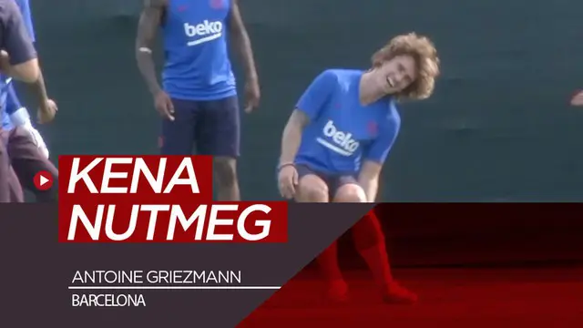 Berita video momen Antoine Griezmann kena nutmeg dua kali saat latihan perdana bersama Barcelona.