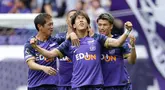 Persaingan ketat terjadi untuk mendapatkan gelar Meiji Yasuda J1 League 2024 jelang akhir musim
ini. (Dok. J.League)