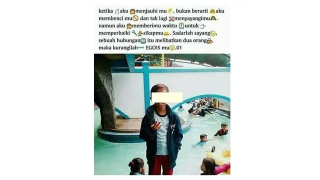 Status Facebook Bocah (Sumber: Instagram/drama.sosialmedia)
