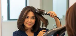 Potongan untuk Rambut Tipis Ibu-Ibu 50 Tahun. Foto: Gemini