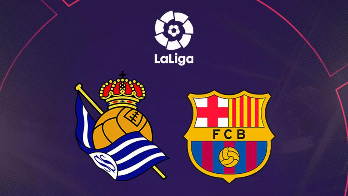 Реал Сосьедад эмблема. Барселона Реал Сосьедад. Barcelona vs real Sociedad. Барса Реал Сосьедад.