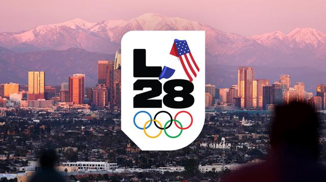 Logo Olimpiade 2028 Los Angeles. (www.la28.org)