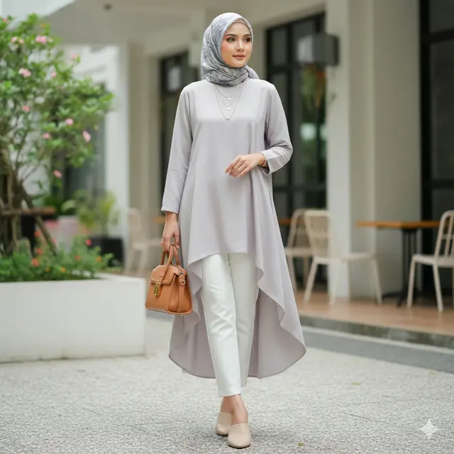 Tunik agar perut tidak buncit (Foto: Gemini AI)