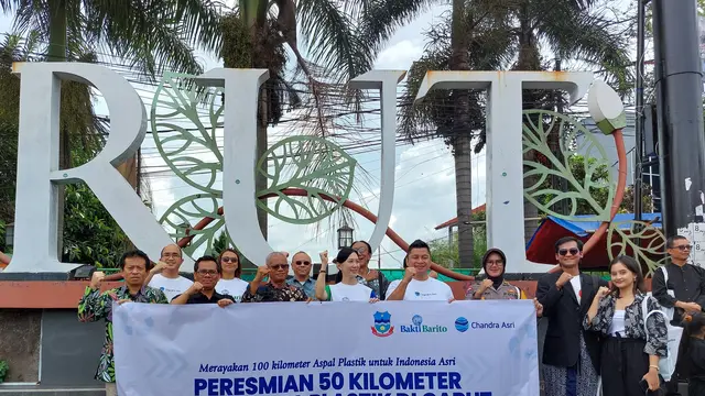 Kabupaten Garut Jadi Lokasi Penutup Target Jalan Aspal Plastik Chandra Asri Group, Total Gelarannya 50,2 Km
