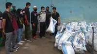 Aksi bersih Sungai Babura berhasil mengumpulkan 1 ton sampah