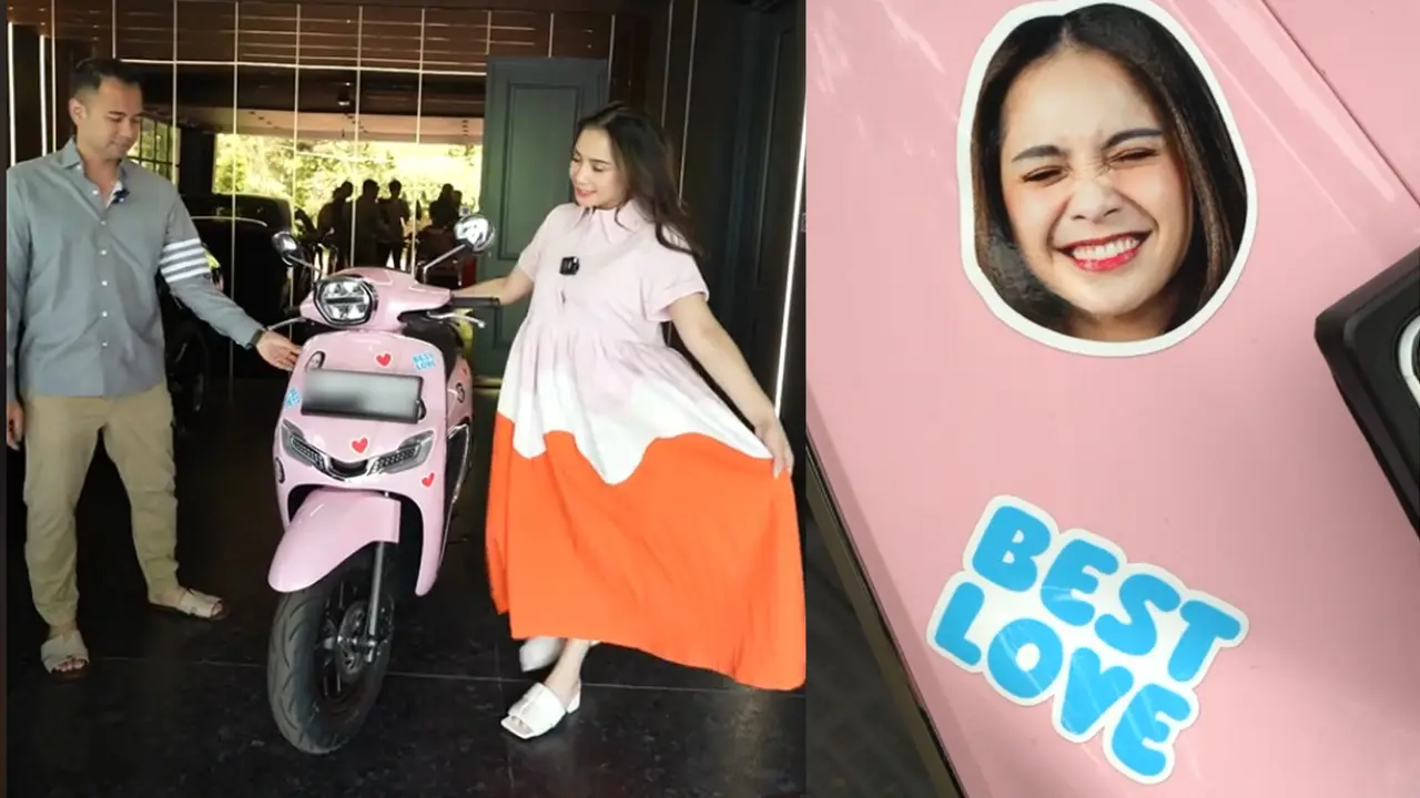 So Sweet, Selebriti hingga Content Creator Kasih Surprise Pasangan dengan Pasang Foto di Motor, Auto Makin Cinta!