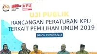 KPU uji publik aturan pemilu 2019.