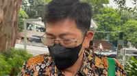Kepala Kantor Pajak Jakarta Timur Wahono Saputro di KPK. (Liputan6.com/Fachrur Rozie)