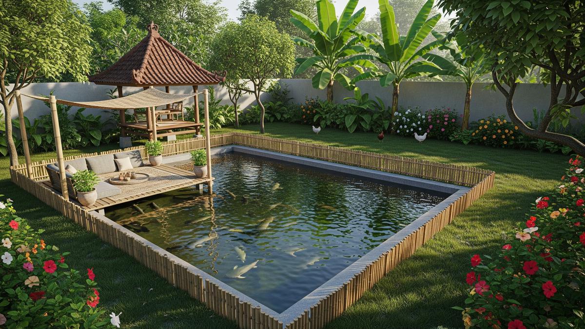 8 Model Kolam Ikan untuk Ternak Lele, Cocok untuk Halaman Belakang Rumah