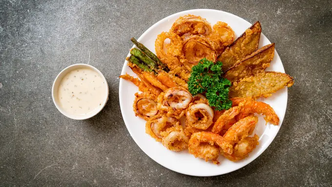 resep tempura sayur goreng