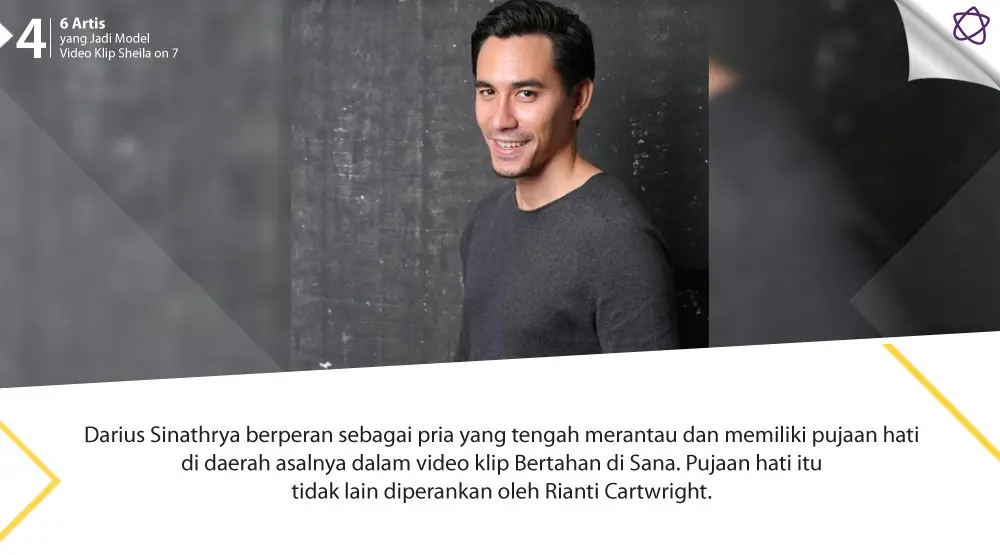 6 Artis yang Jadi Model Video Klip Sheila on 7. (Foto: Galih W. Satria/Dok. Bintang.com, Desain: Nurman Abdul Hakim/Bintang.com)